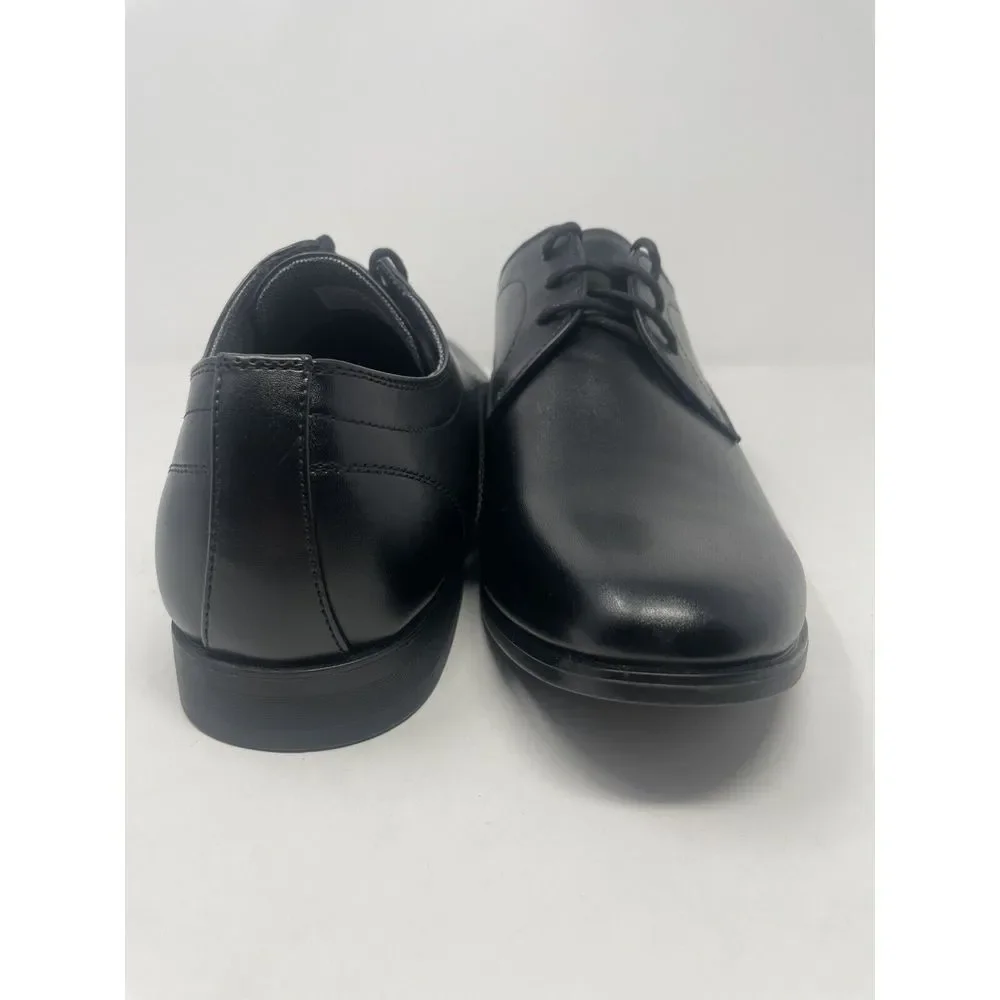 Perry Ellis Portfolio Jess Black Oxford Dress Shoes Ultra Foam‎ Mens Size 11.5